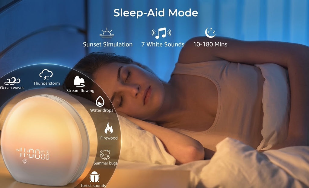 NightGlow Sunrise Alarm Clock